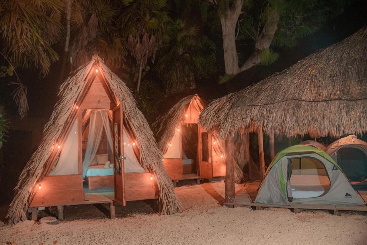 Mapache Hostel & Camping Isla Holbox Luaran gambar