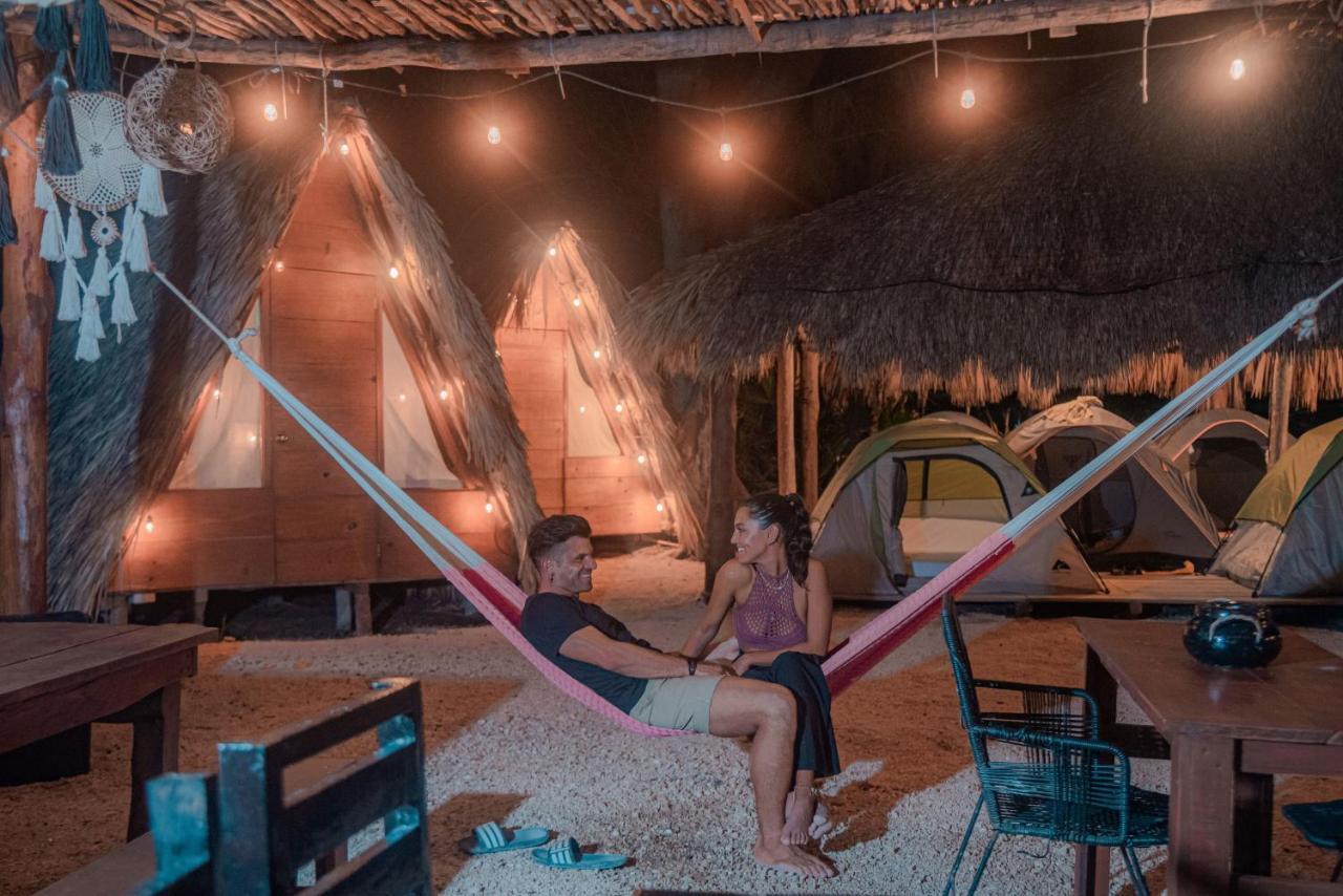 Mapache Hostel & Camping Isla Holbox Luaran gambar